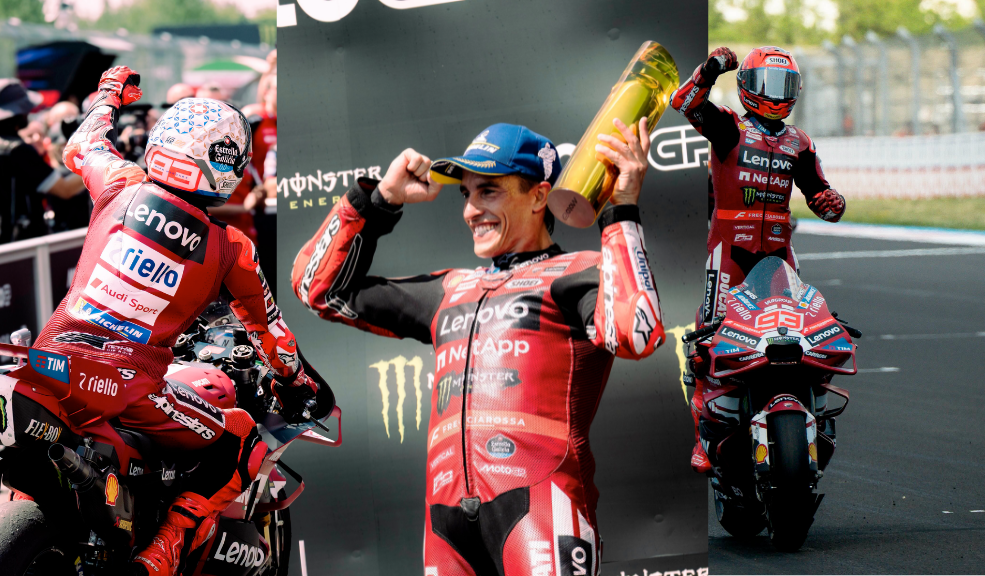 Marc Márquez tras su compleja cirugía y estar a más de 100 puntos del liderato, el piloto de Ducati conquista un trazado de curvas a la derecha y se mete de lleno en la pelea por el mundial.