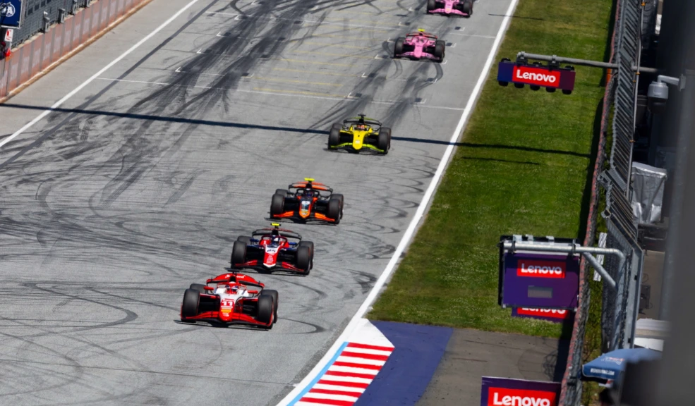 Sebastián Montoya vuelve al podio de la F2 con un segundo lugar en Austria