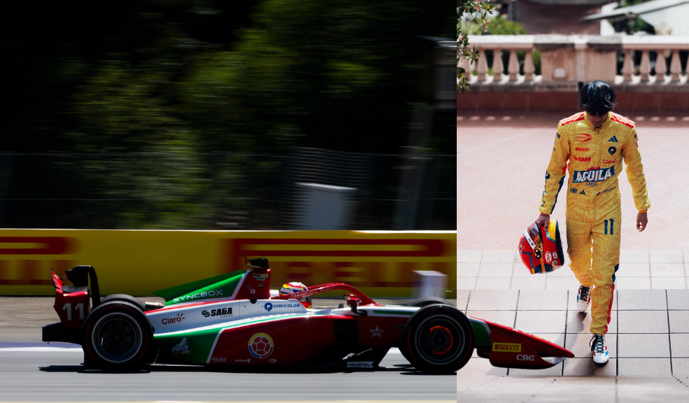 Sebastián Montoya piloto de PREMA Racing vivió un fin de semana complicado en Inglaterra tras sufrir incidentes en pista y daños mecánicos en la suspensión trasera.