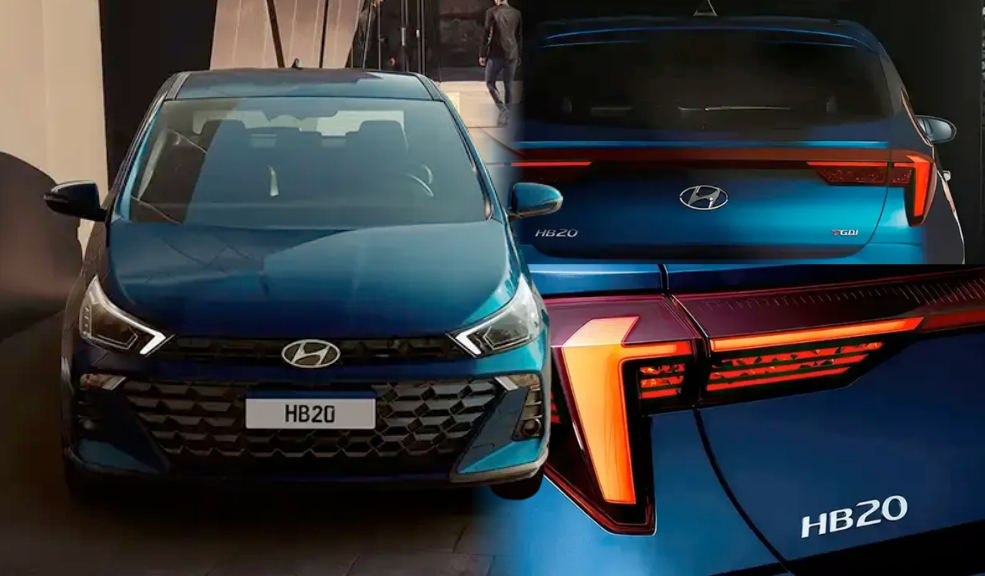 El Hyundai HB20 importado por el grupo Astara, muestra el modelo 2027 del compacto coreano, que regresa a las vitrinas nacionales con carrocerías hatchback y sedán desde los $68.990.000.