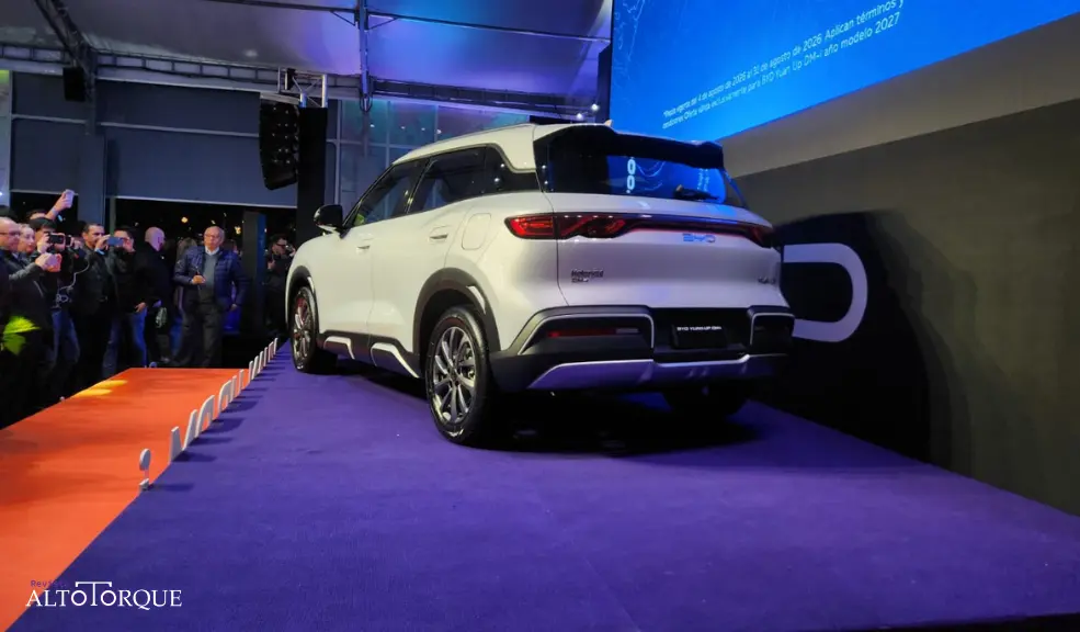 BYD Yuan Up DM-i en Colombia: nueva híbrida promete 1.100 km de autonomía