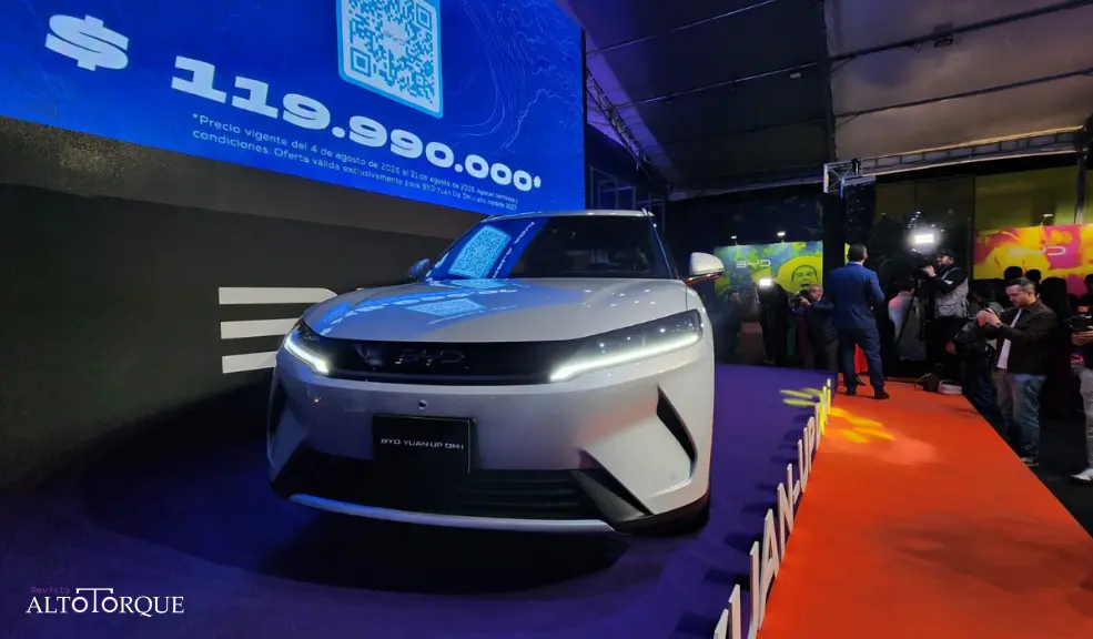BYD Yuan Up DM-i en Colombia: nueva híbrida promete 1.100 km de autonomía