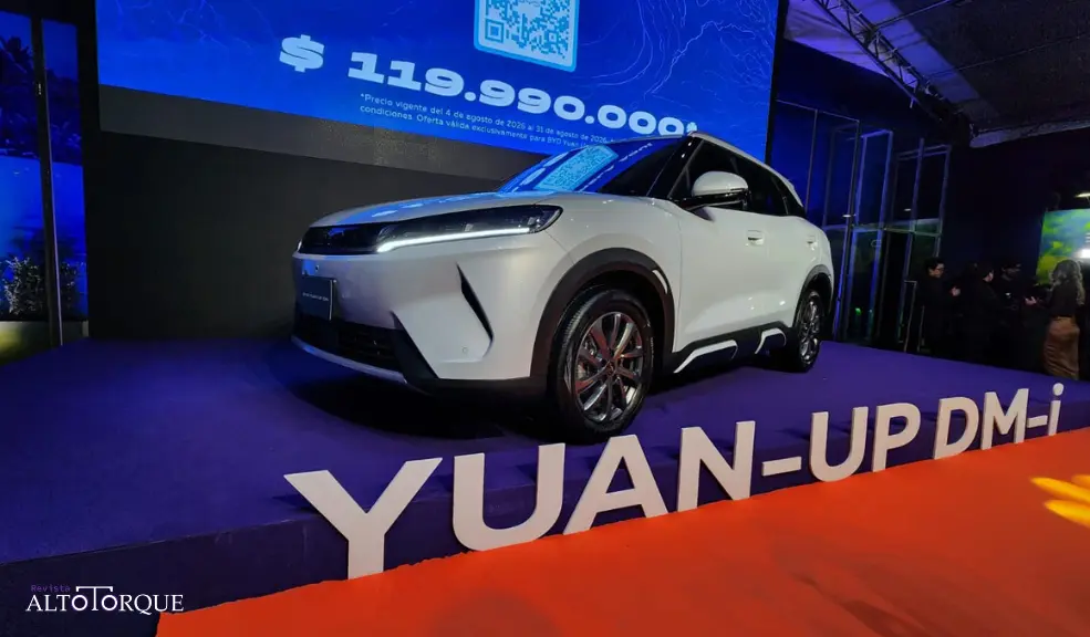 BYD Yuan Up DM-i en Colombia: nueva híbrida promete 1.100 km de autonomía