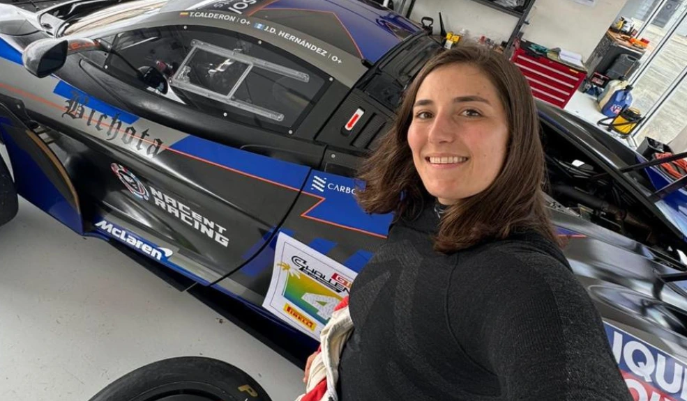 Tatiana Calderón obtuvo el segundo lugar en el GT Challenge de las Américas