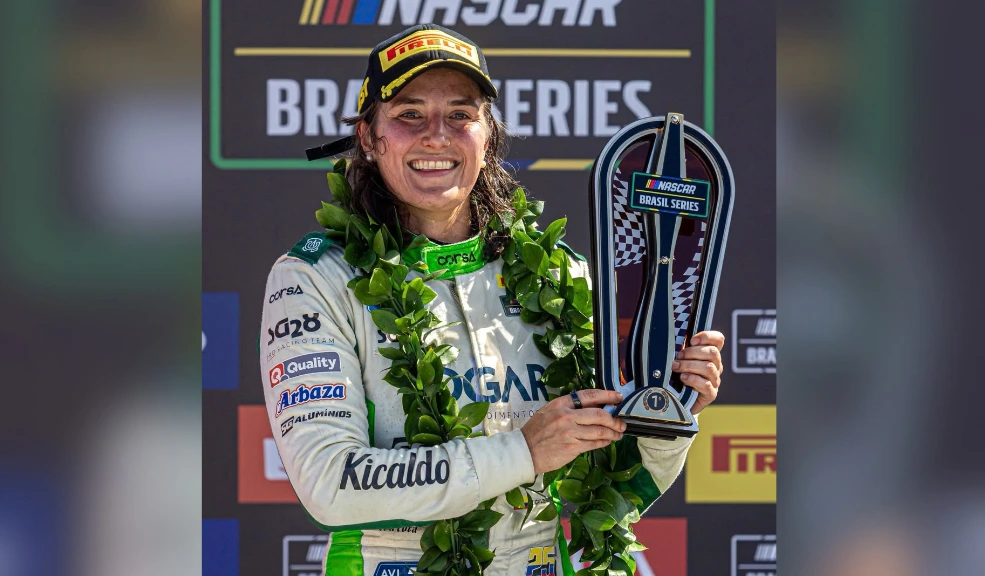 Tatiana Calderón hace historia: primera mujer en ganar una carrera de NASCAR Brasil