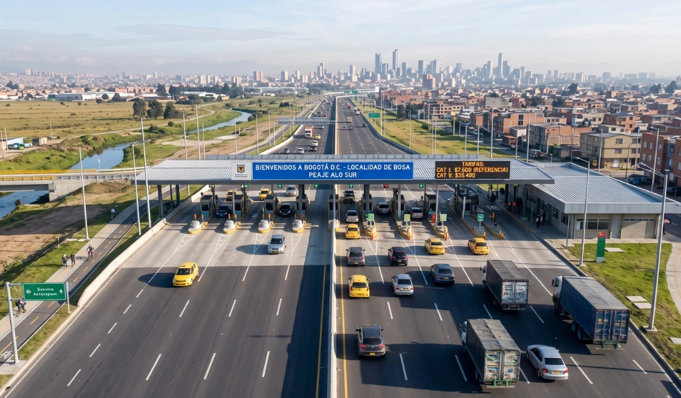 Bogotá tendrá su primer peaje: le contamos cuando empieza operación y su ubicación 