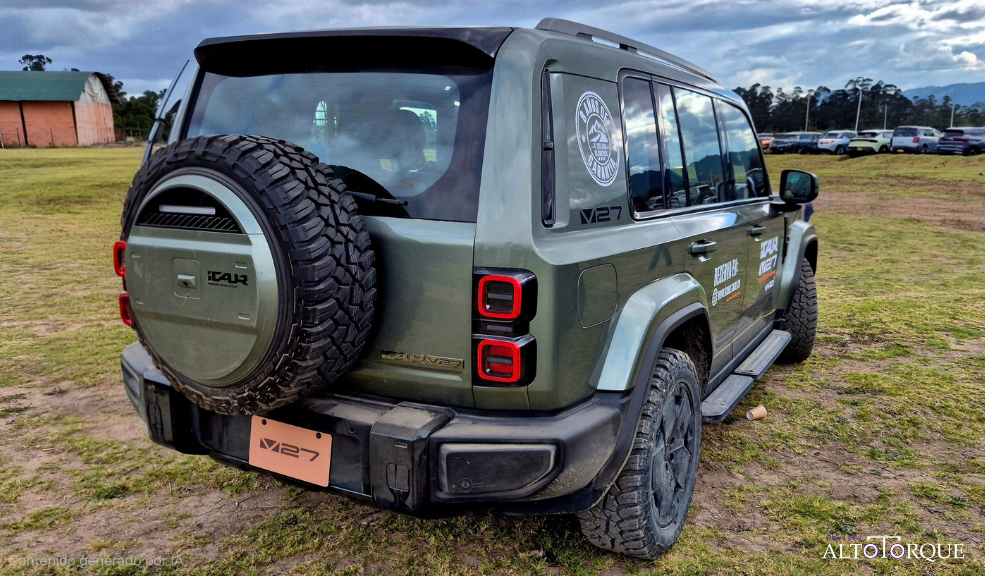 iCAUR V27 REEV llega a Colombia con 449 HP y hasta 1.000 km de autonomía combinada